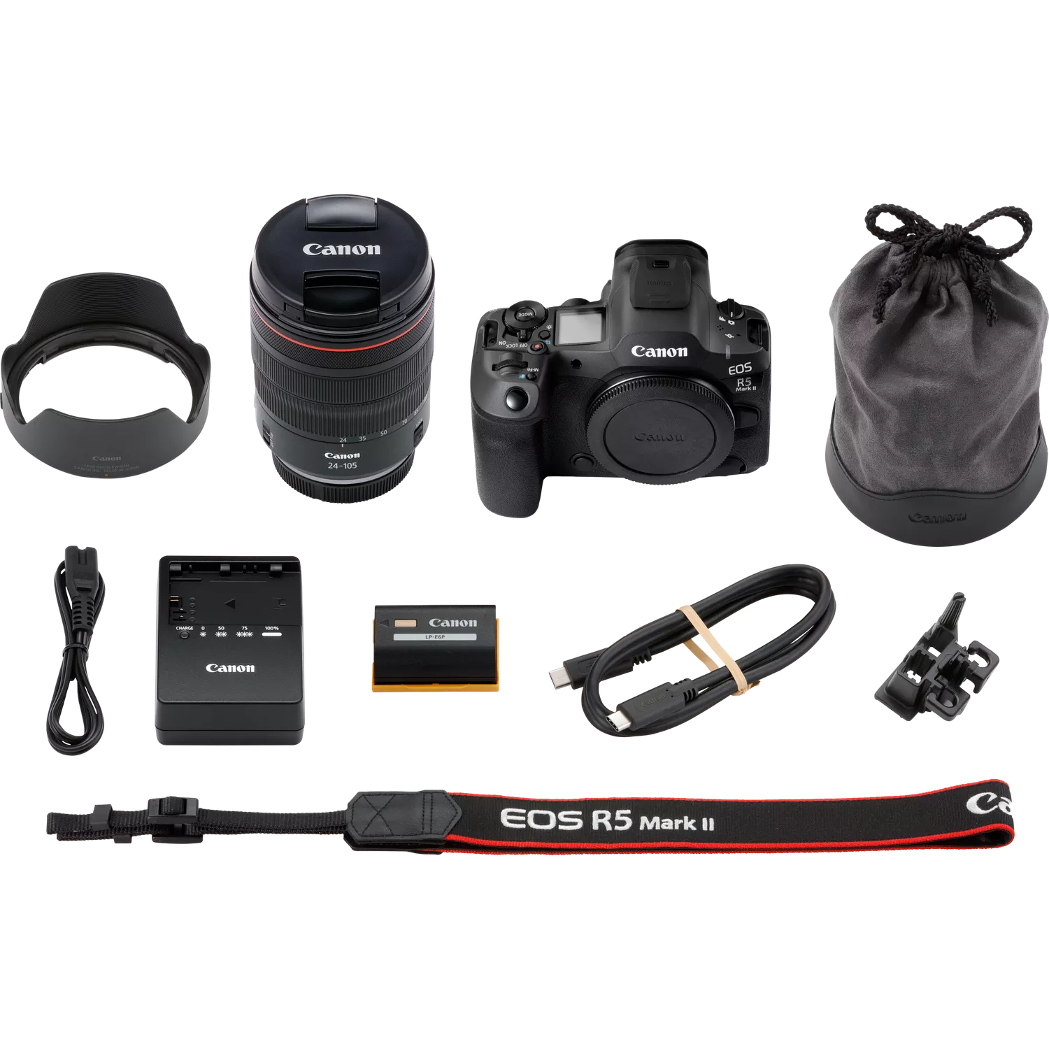 Canon EOS R5 Mark II Kit RF 24-105mm IS USM mirrorless full frame