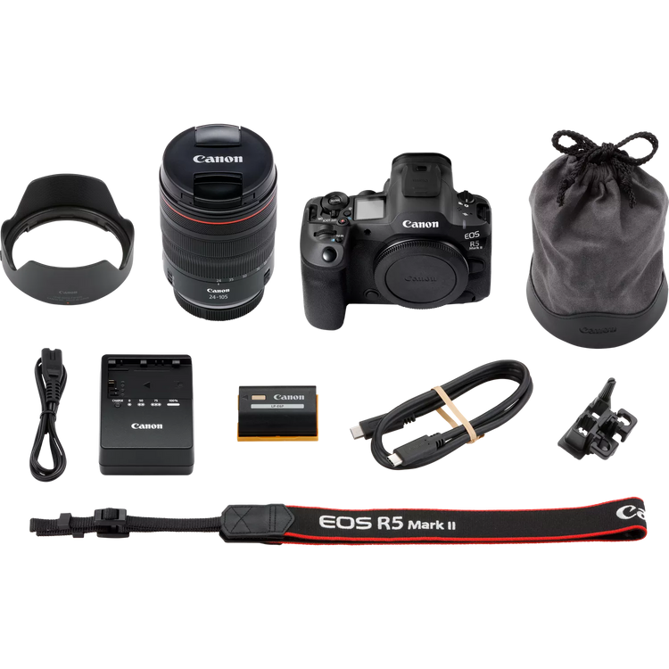 Canon EOS R5 Mark II Kit RF 24-105mm IS USM mirrorless full frame