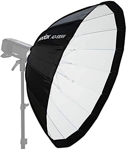Godox AD-S85W Softbox Parabolico 85 cm Bianco per AD400Pro e AD300Pro – Luce morbida e naturale per ritratti