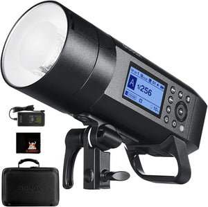 Godox AD400Pro Flash Portatile TTL 400Ws per Esterni – Flash da studio con batteria al litio e HSS