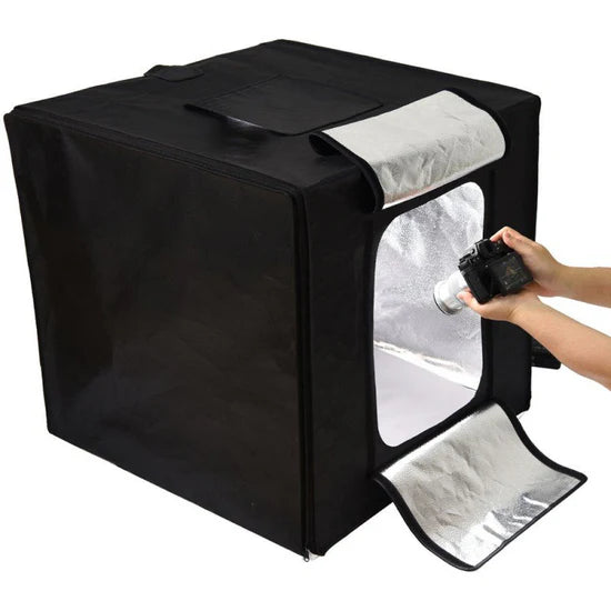 Box fotografico Godox LST60 LED 60×60 cm con temperatura colore regolabile per fotografia di prodotto