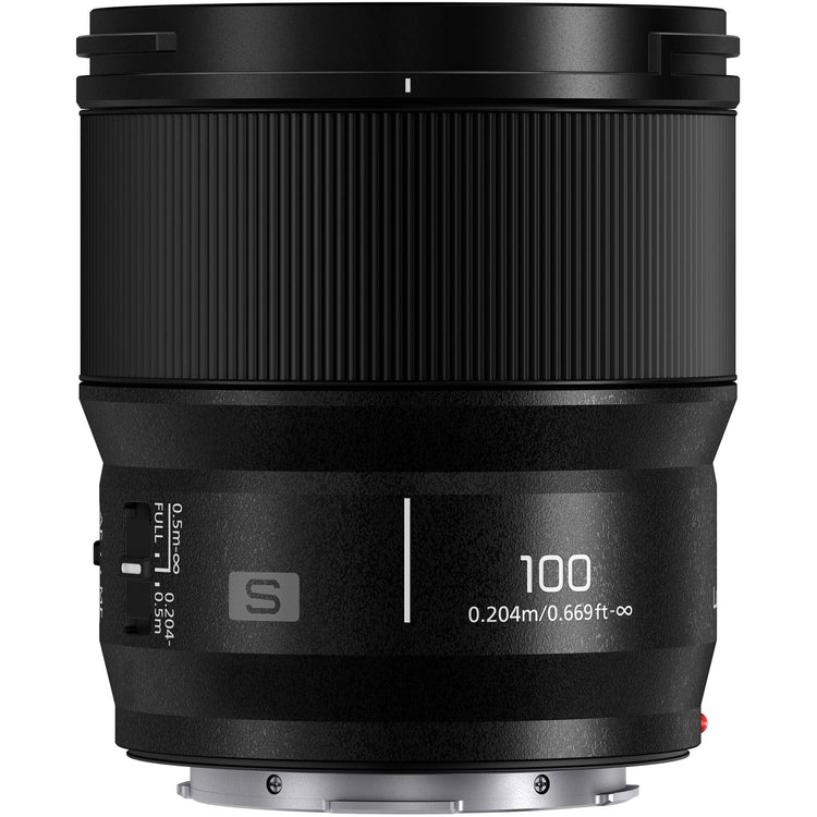 Panasonic Lumix S 100mm F2.8 Macro obiettivo L-Mount full frame compatto con ingrandimento 1:1 e autofocus rapido