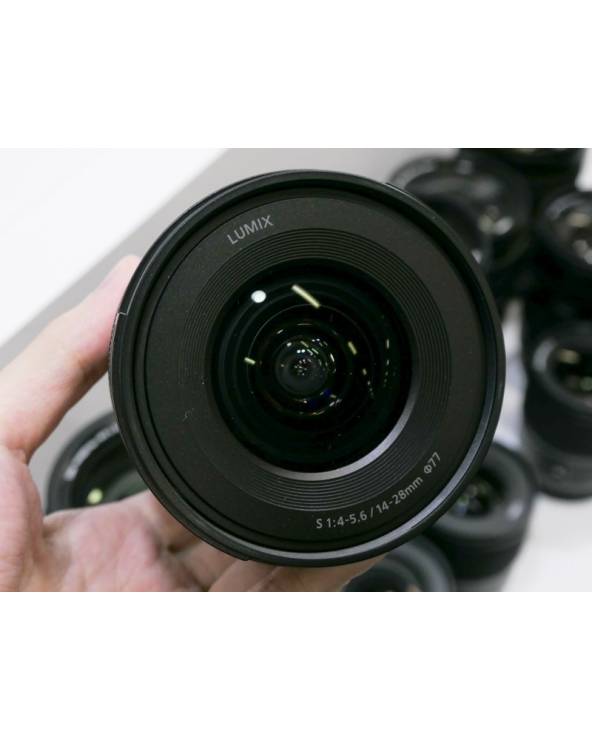 Panasonic Lumix S 14–28mm F4–5.6 Macro obiettivo zoom ultra grandangolare L-Mount full frame compatto e leggero
