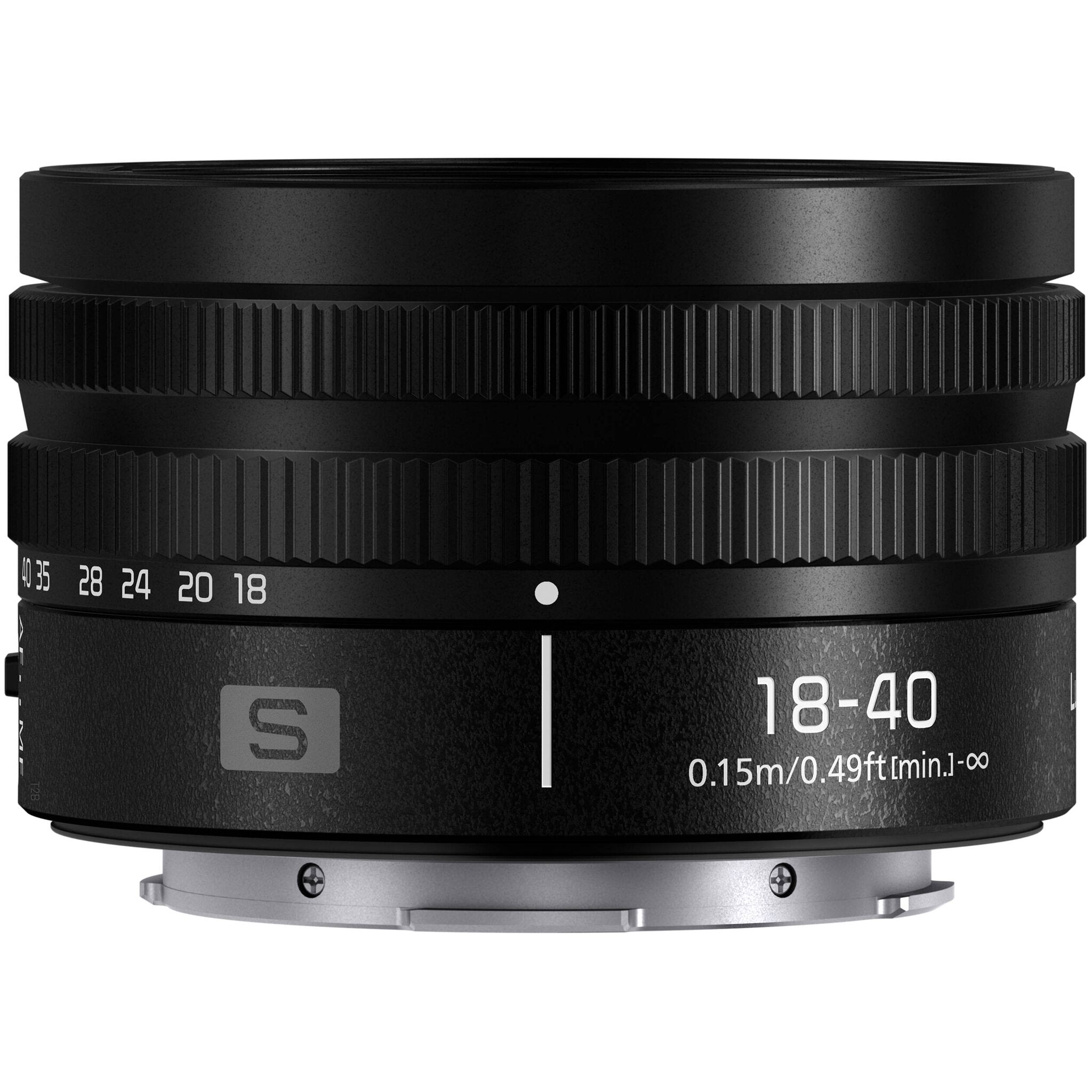 Panasonic Lumix S 18–40mm F4.5–6.3 obiettivo zoom L-Mount full frame grandangolare compatto per viaggio e vlog