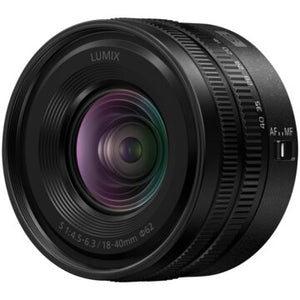 Panasonic Lumix S5D kit con obiettivo 18–40mm F4.5–6.3 mirrorless full frame 24 MP L-Mount 4K 5.9K video