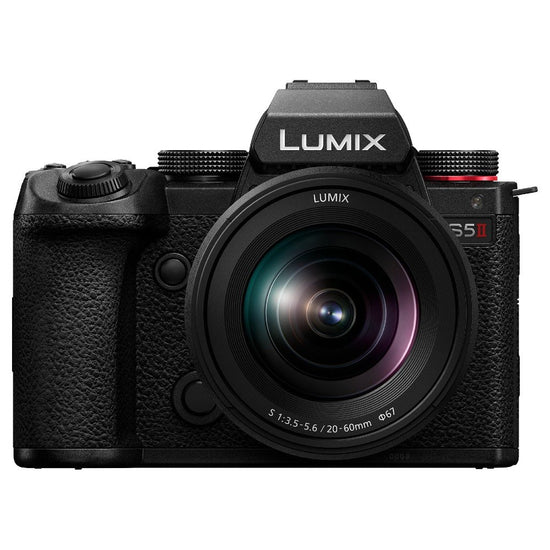 Panasonic Lumix S5 MII con obiettivo Lumix S 20–60mm F3.5–5.6 mirrorless full frame 24 MP L-Mount 6K