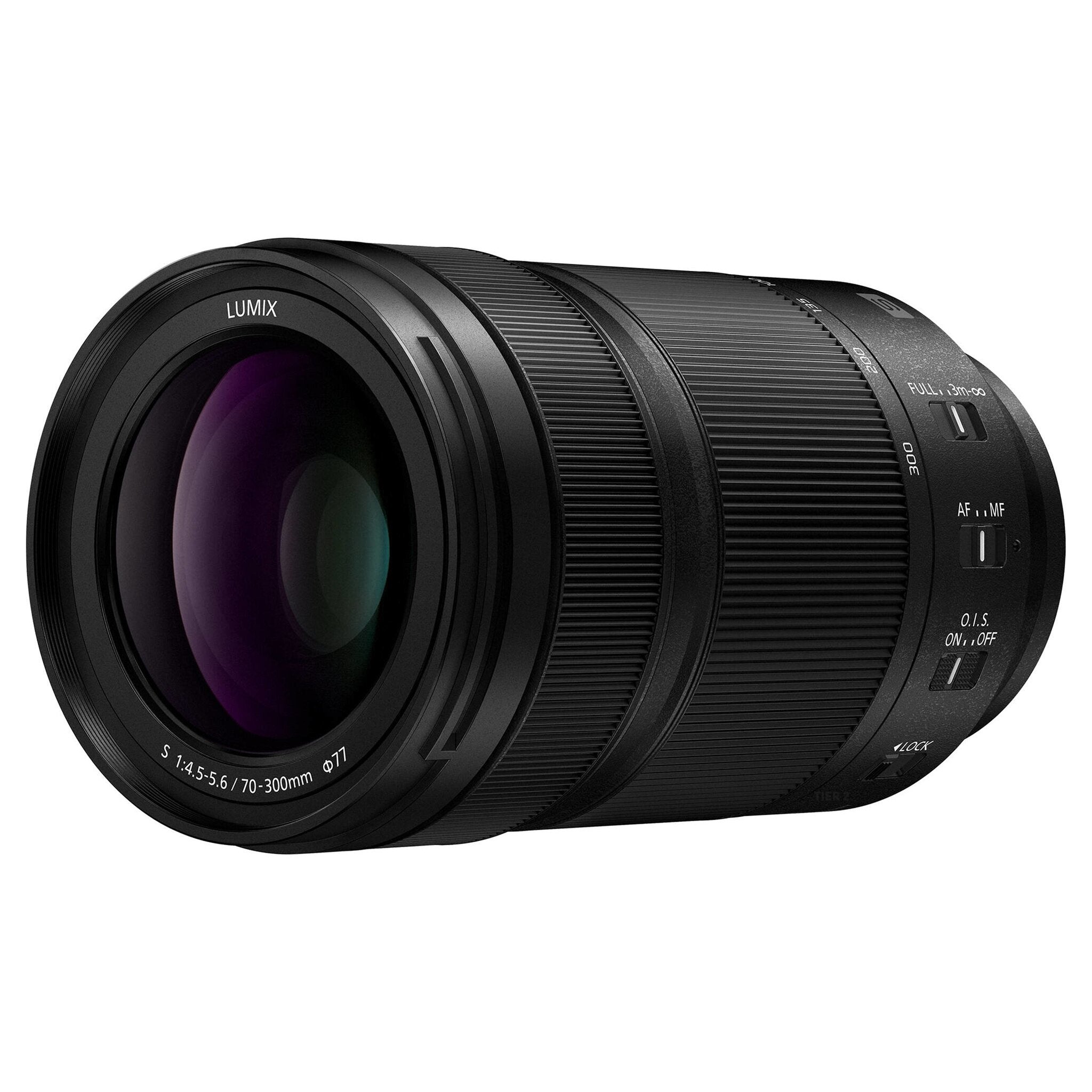 Panasonic Lumix S 70–300mm F4.5–5.6 Macro O.I.S. obiettivo telezoom L-Mount full frame stabilizzato e versatile