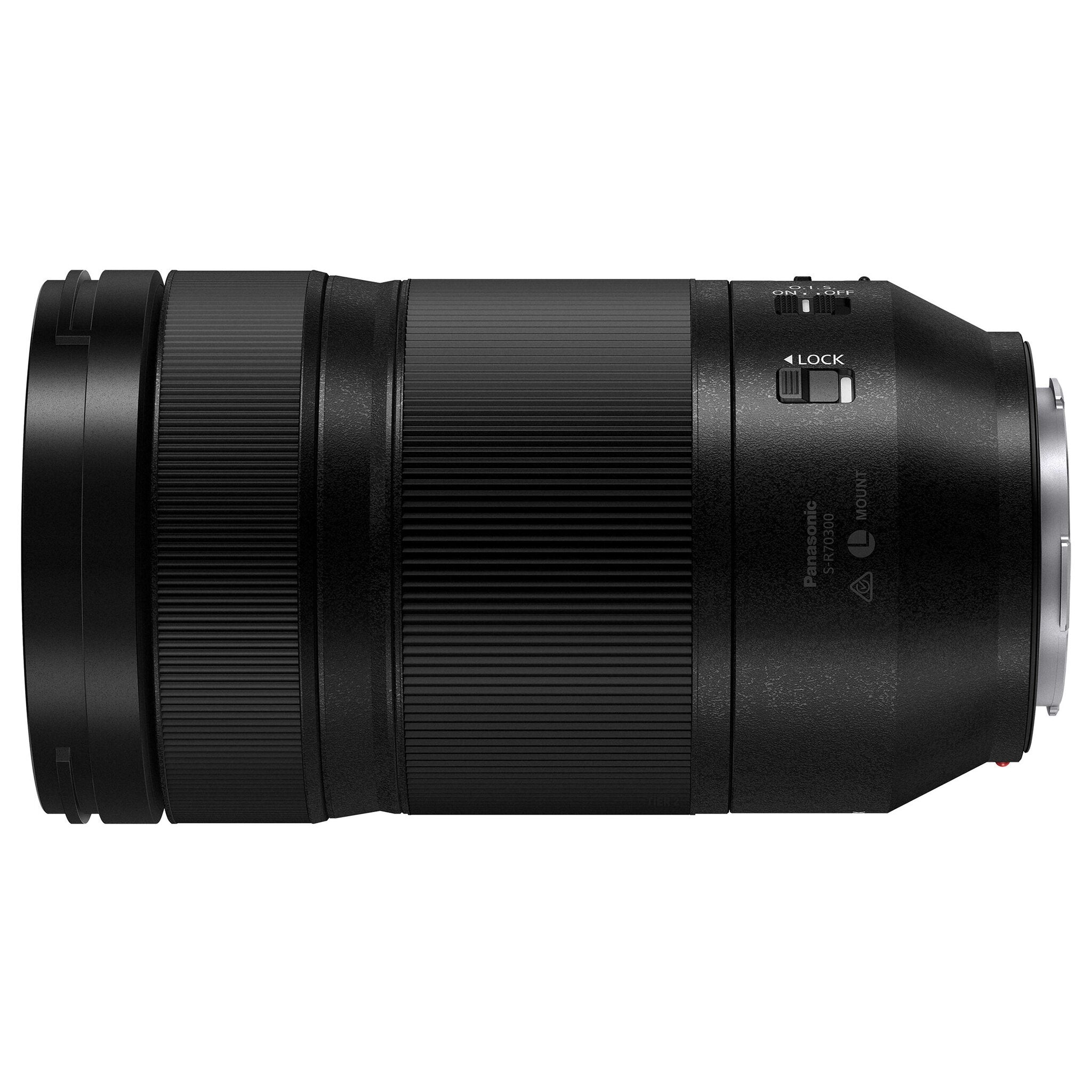 Panasonic Lumix S 70–300mm F4.5–5.6 Macro O.I.S. obiettivo telezoom L-Mount full frame stabilizzato e versatile