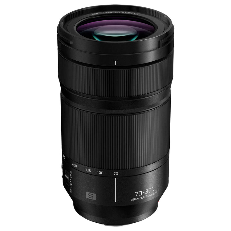 Panasonic Lumix S 70–300mm F4.5–5.6 Macro O.I.S. obiettivo telezoom L-Mount full frame stabilizzato e versatile