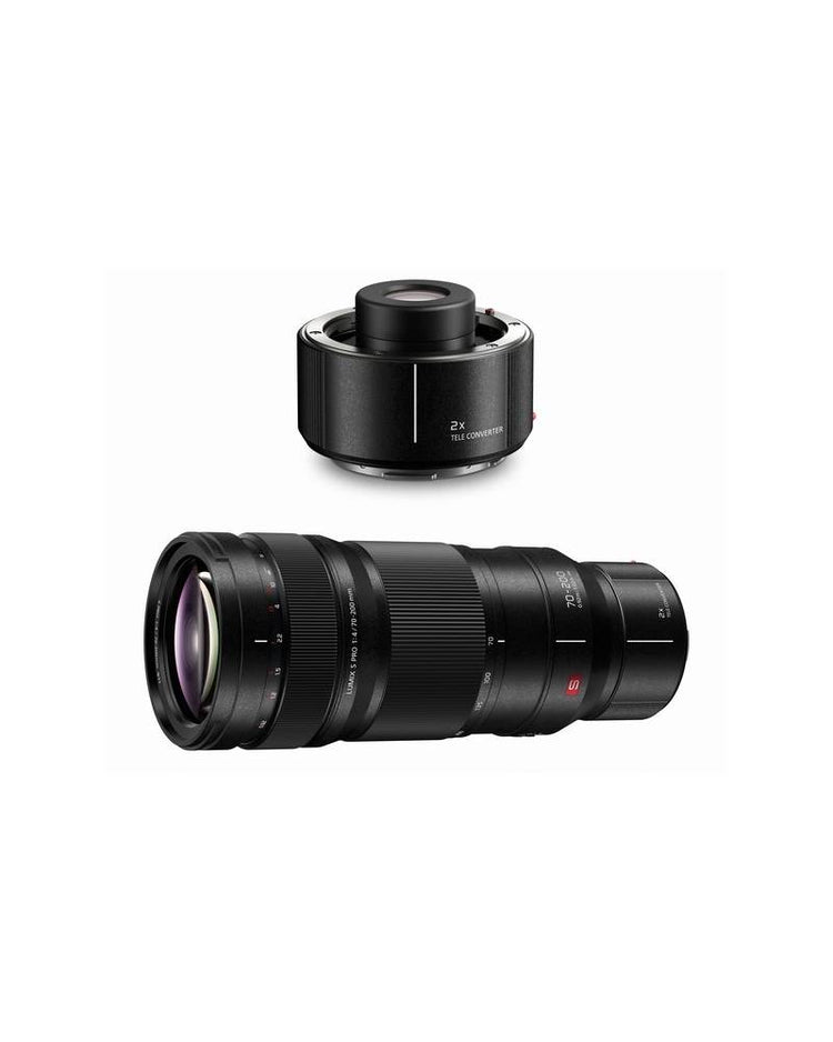 Panasonic Lumix S Teleconverter 2x Serie S L-Mount moltiplicatore di focale professionale per obiettivi Lumix S PRO