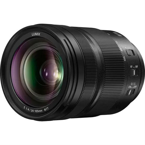 Panasonic Lumix S1 MIIE con obiettivo Lumix S 24–105mm F4 Macro O.I.S. mirrorless full frame 24 MP L-Mount 6K