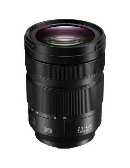 Panasonic Lumix S1 MII con obiettivo Lumix S 24–105 mm F4 Macro O.I.S. mirrorless full frame L-Mount 24 MP 6K