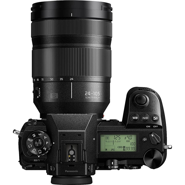 Panasonic Lumix S1 MII con obiettivo Lumix S 24–105 mm F4 Macro O.I.S. mirrorless full frame L-Mount 24 MP 6K