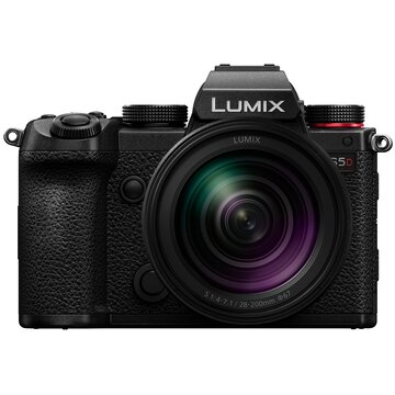 Panasonic Lumix S5D kit con obiettivo 28–200mm F4–7.1 Macro mirrorless full frame 24 MP L-Mount 4K 5.9K video
