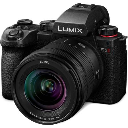 Panasonic Lumix S5 MII kit con obiettivi 20–60mm F3.5–5.6 e 85mm F1.8 mirrorless full frame 24 MP L-Mount 6K