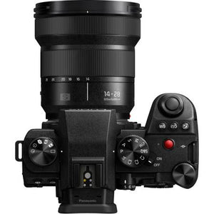 Panasonic Lumix S5 MII kit con obiettivo 14–28mm F4–5.6 MACRO mirrorless full frame 24 MP L-Mount 6K
