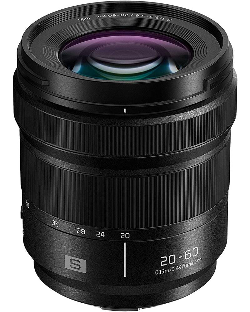 Panasonic Lumix S 20–60mm F3.5–5.6 obiettivo zoom L-Mount full frame compatto e versatile per foto e video