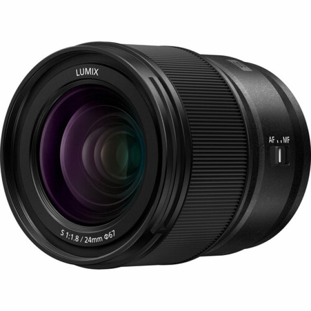 Panasonic Lumix S 24mm F1.8 obiettivo L-Mount full frame grandangolare luminoso per foto e video professionali