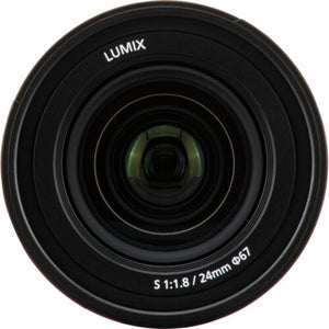 Panasonic Lumix S 24mm F1.8 obiettivo L-Mount full frame grandangolare luminoso per foto e video professionali