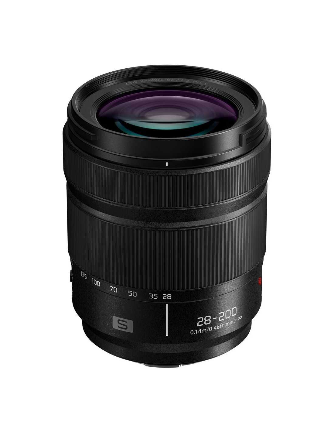 Panasonic Lumix S 28–200mm F4–7.1 Macro O.I.S. obiettivo zoom L-Mount full frame compatto stabilizzato Dual I.S. 2