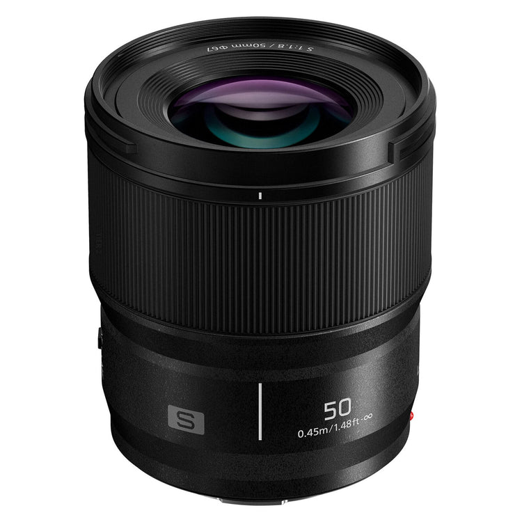 Panasonic Lumix S 50mm F1.8 obiettivo L-Mount full frame luminoso e compatto per mirrorless Panasonic Leica Sigma