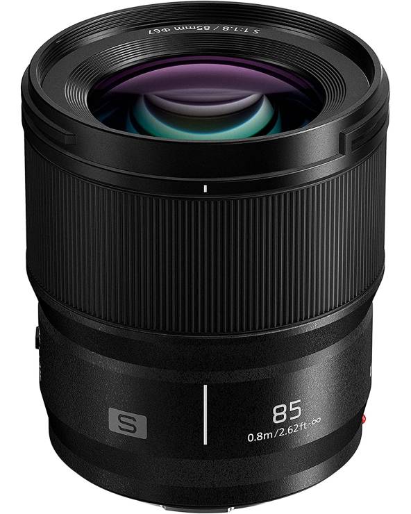 Panasonic Lumix S 85mm F1.8 obiettivo L-Mount full frame luminoso per ritratti e video professionali