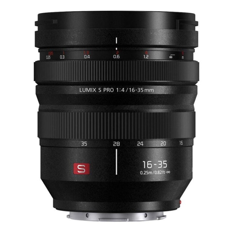 Panasonic Lumix S PRO 16–35mm F4 obiettivo zoom grandangolare L-Mount full frame serie PRO con qualità ottica Leica