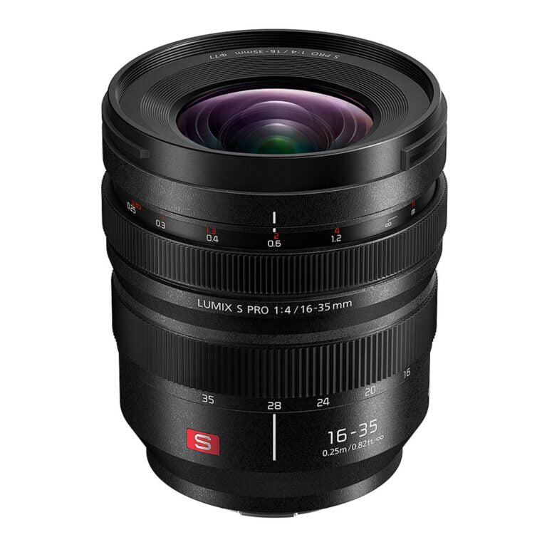 Panasonic Lumix S PRO 16–35mm F4 obiettivo zoom grandangolare L-Mount full frame serie PRO con qualità ottica Leica