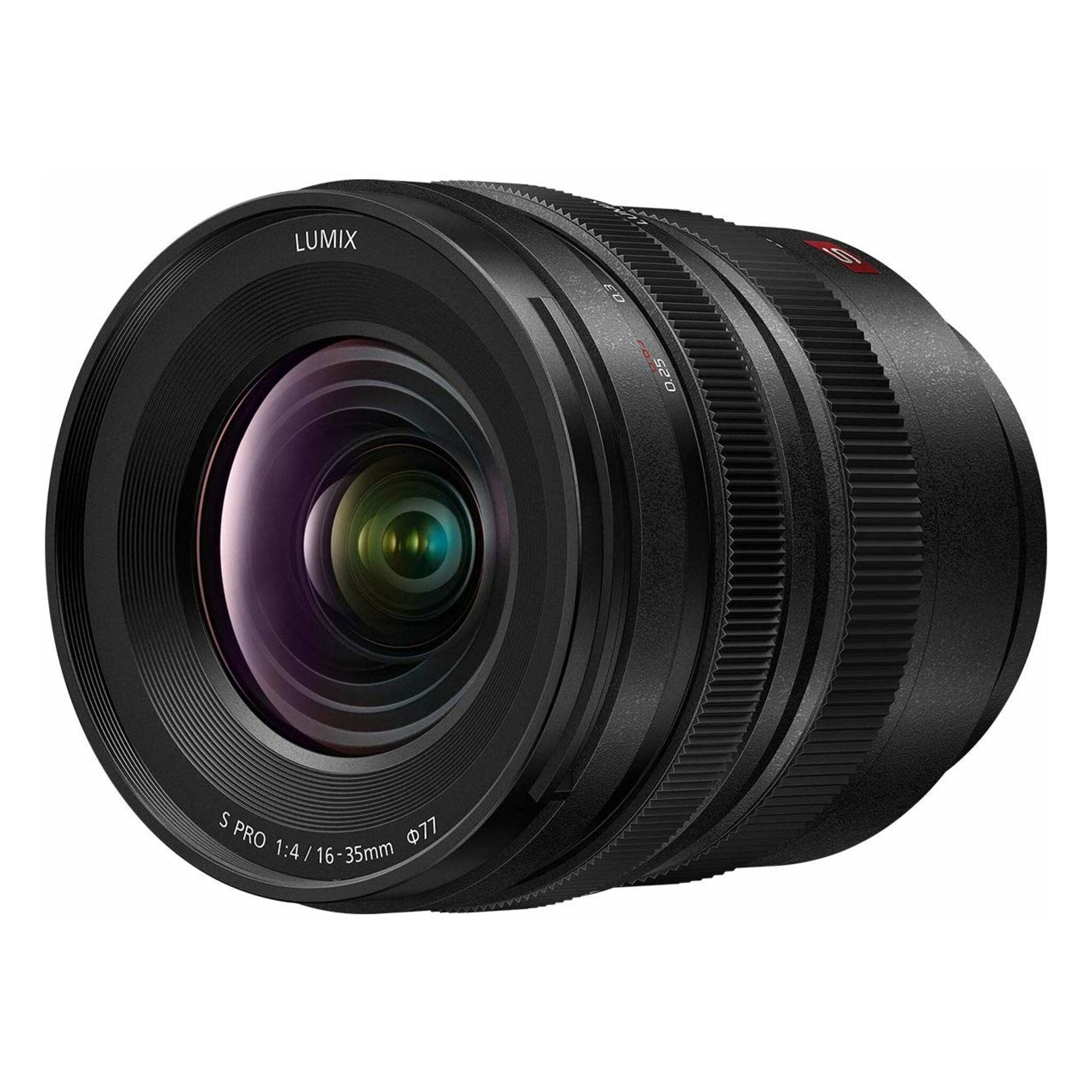 Panasonic Lumix S PRO 16–35mm F4 obiettivo zoom grandangolare L-Mount full frame serie PRO con qualità ottica Leica