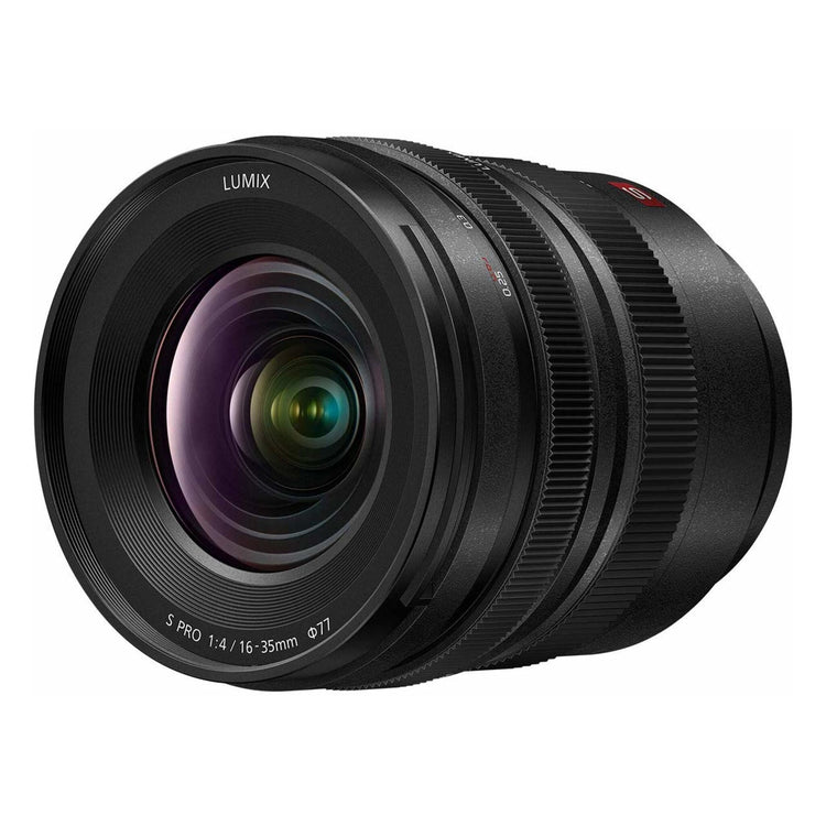 Panasonic Lumix S PRO 16–35mm F4 obiettivo zoom grandangolare L-Mount full frame serie PRO con qualità ottica Leica