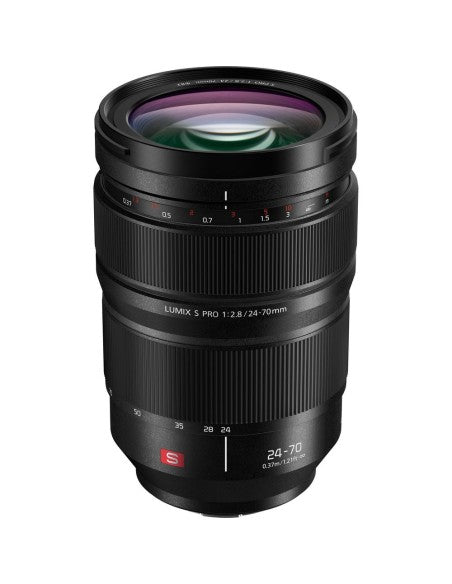 Panasonic Lumix S PRO 24–70mm F2.8 obiettivo zoom standard L-Mount full frame serie PRO con qualità ottica Leica