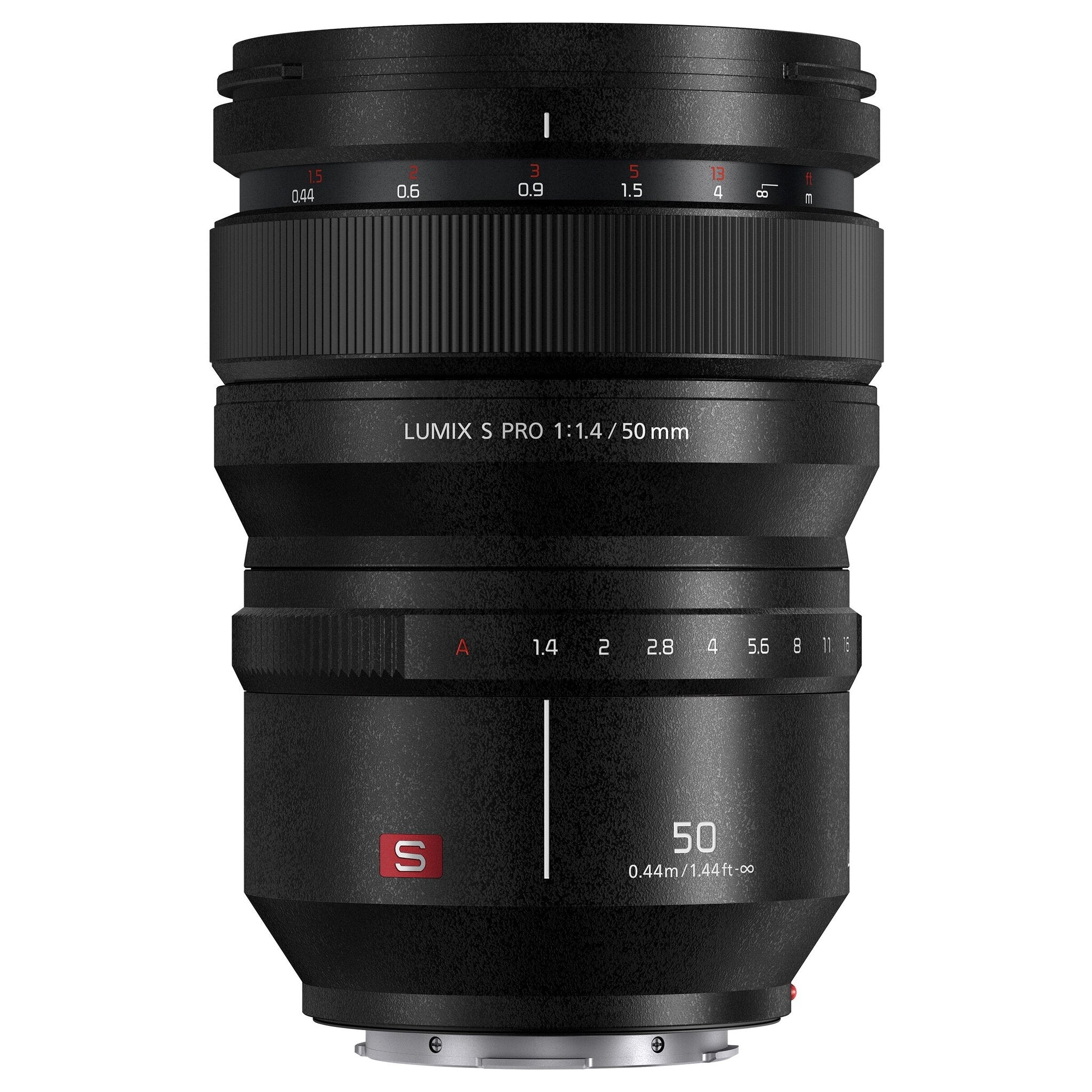 Panasonic Lumix S PRO 50mm F1.4 obiettivo a focale fissa L-Mount full frame serie PRO con qualità ottica Leica