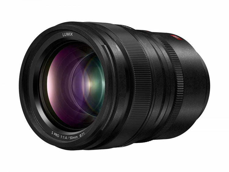 Panasonic Lumix S PRO 50mm F1.4 obiettivo a focale fissa L-Mount full frame serie PRO con qualità ottica Leica