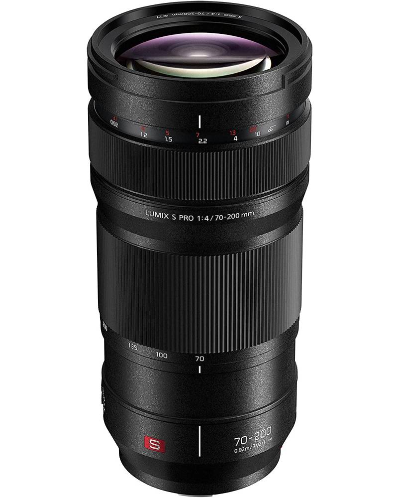 Panasonic Lumix S PRO 70–200mm F4 O.I.S. teleobiettivo zoom L-Mount full frame serie PRO stabilizzato Dual I.S. 2