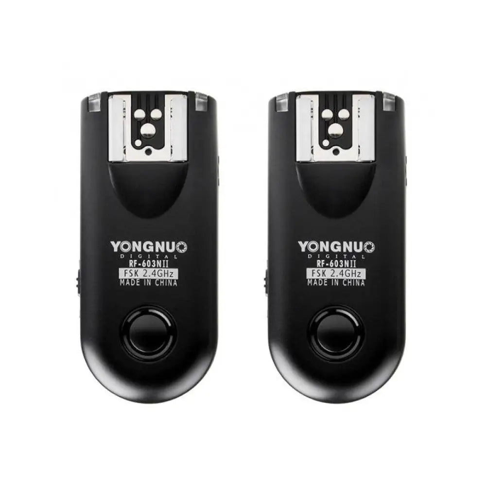A Set Of Two Yongnuo Rf603N Ii Flash Triggers With A Cable N1 For Nikon