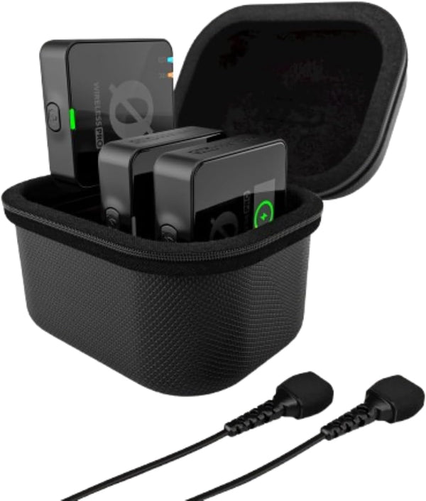 RØDE Wireless PRO sistema di microfoni compatto wireless con registrazione a 32 bit float on-board.