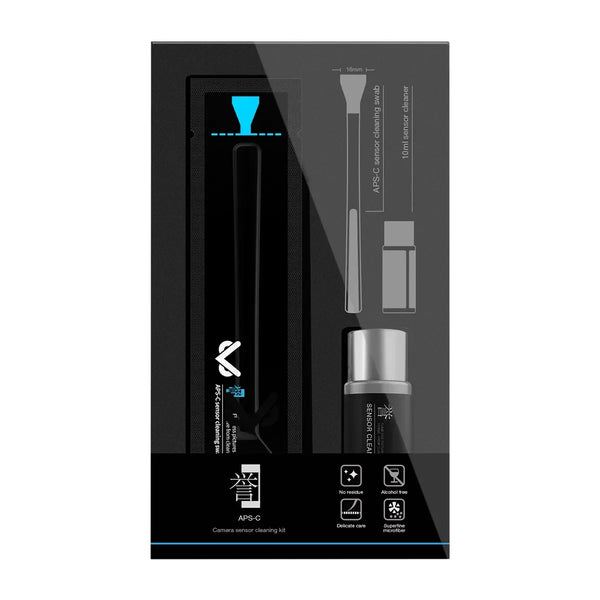 VSGO VS-S02E kit di Pulizia per sensore APS-C, 10 Tamponi 16mm + Liquido 10ml