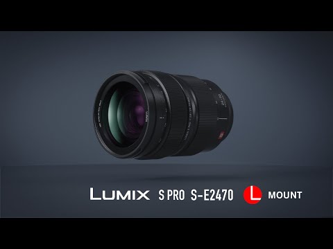 Panasonic Lumix S PRO 24–70mm F2.8 obiettivo zoom standard L-Mount full frame serie PRO con qualità ottica Leica
