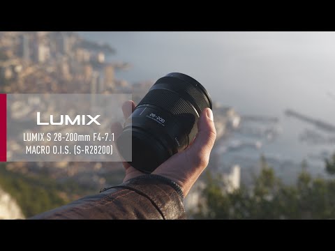 Panasonic Lumix S5D kit con obiettivo 28–200mm F4–7.1 Macro mirrorless full frame 24 MP L-Mount 4K 5.9K video