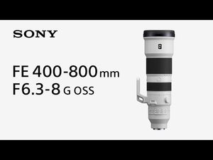 Sony FE 400–800mm f/6.3–8 G OSS super-tele zoom full frame