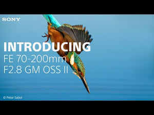 Sony FE 70–200mm F2.8 GM OSS II (SEL70200GM2.SYX) – teleobiettivo professionale Serie G Master con garanzia Sony Italia