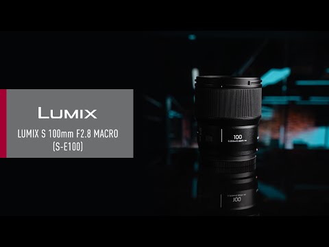 Panasonic Lumix S 100mm F2.8 Macro obiettivo L-Mount full frame compatto con ingrandimento 1:1 e autofocus rapido