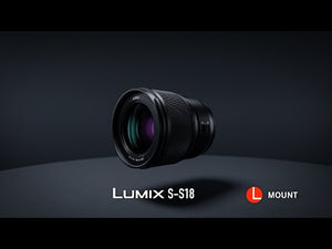 Panasonic Lumix S 18mm F1.8 obiettivo L-Mount full frame ultra grandangolare luminoso per foto e video professionali