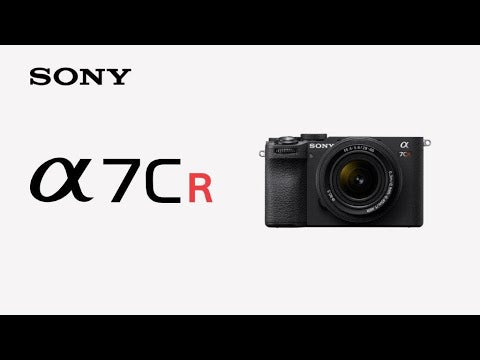 Sony Alpha a7CR Body Black mirrorless full frame 33 MP 4K
