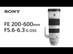 Sony FE 200–600mm F5.6–6.3 G OSS – super teleobiettivo zoom Serie G per Sony E-Mount