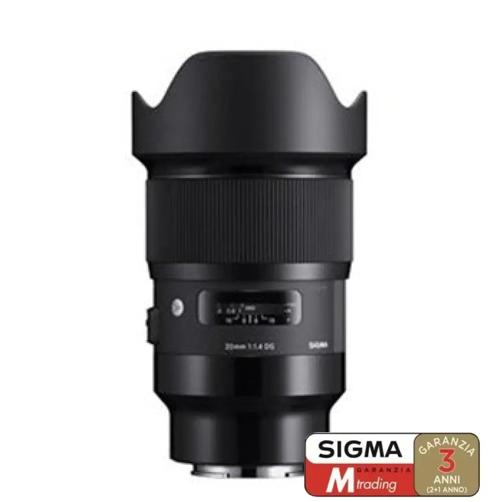 Sigma Obiettivo 20Mm-F/1.4 (A) Dg Hsm Af Sony E-Mount