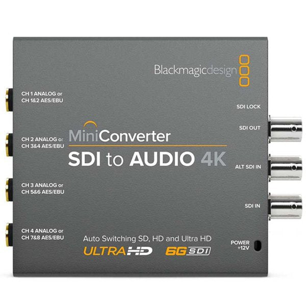 Convertitore Blackmagic Mini - Da SDI ad audio 4K