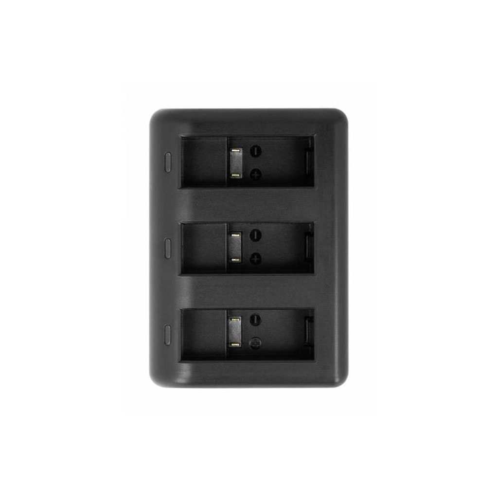 Newell SDC-USB Caricabatterie Micro USB Triplo per GoPro Hero 5 6 7 AABAT-001 Tutte le Versioni