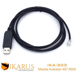Ikarus Technologies Cavo USB per Montature Meade Audiostar