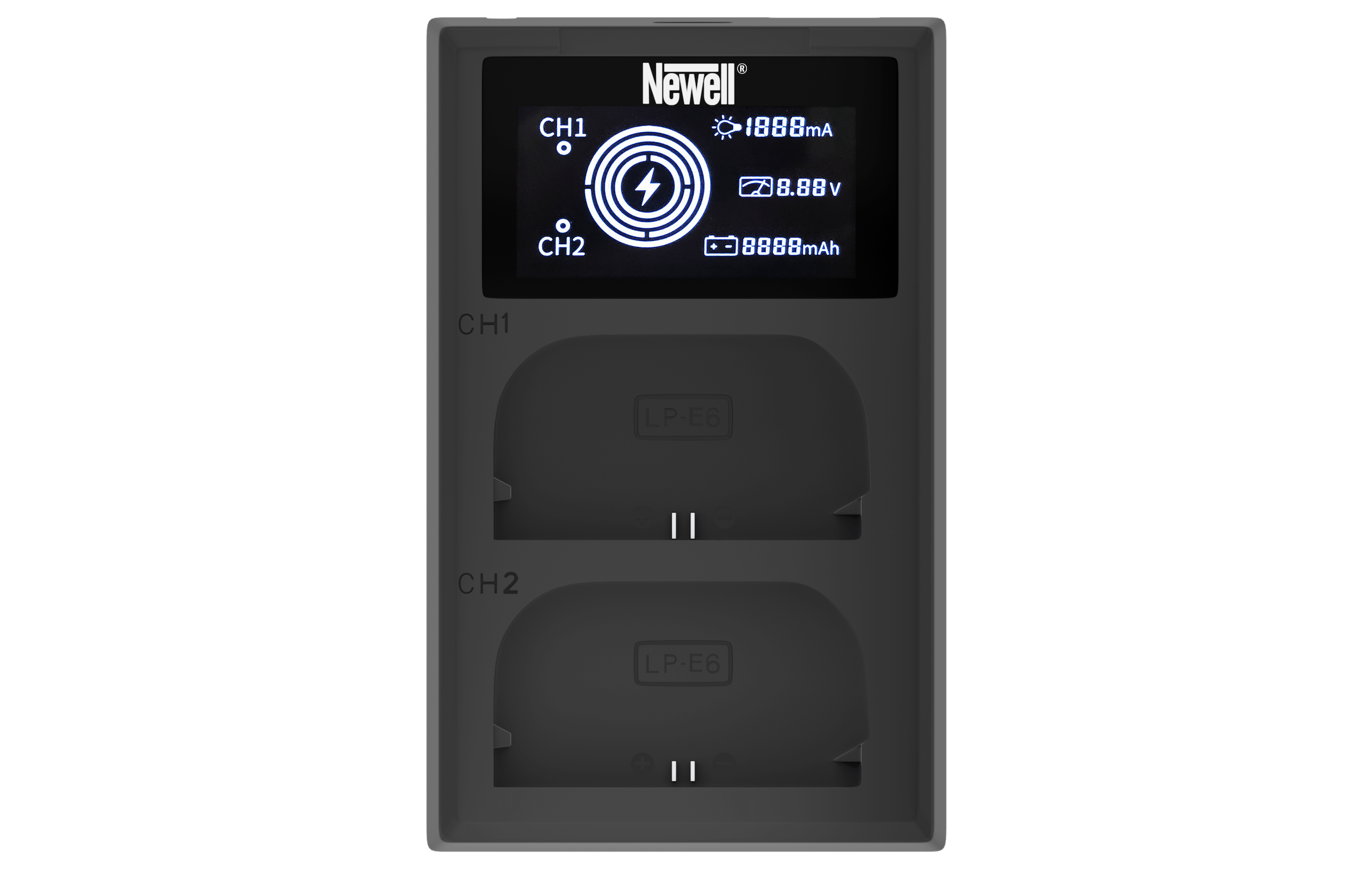 Newell FDL-USB-C dual-channel charger for LP-E6